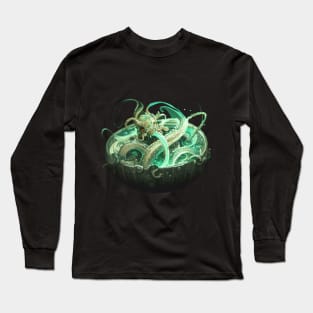 Translucent Alien Noodles - Yummy! Long Sleeve T-Shirt